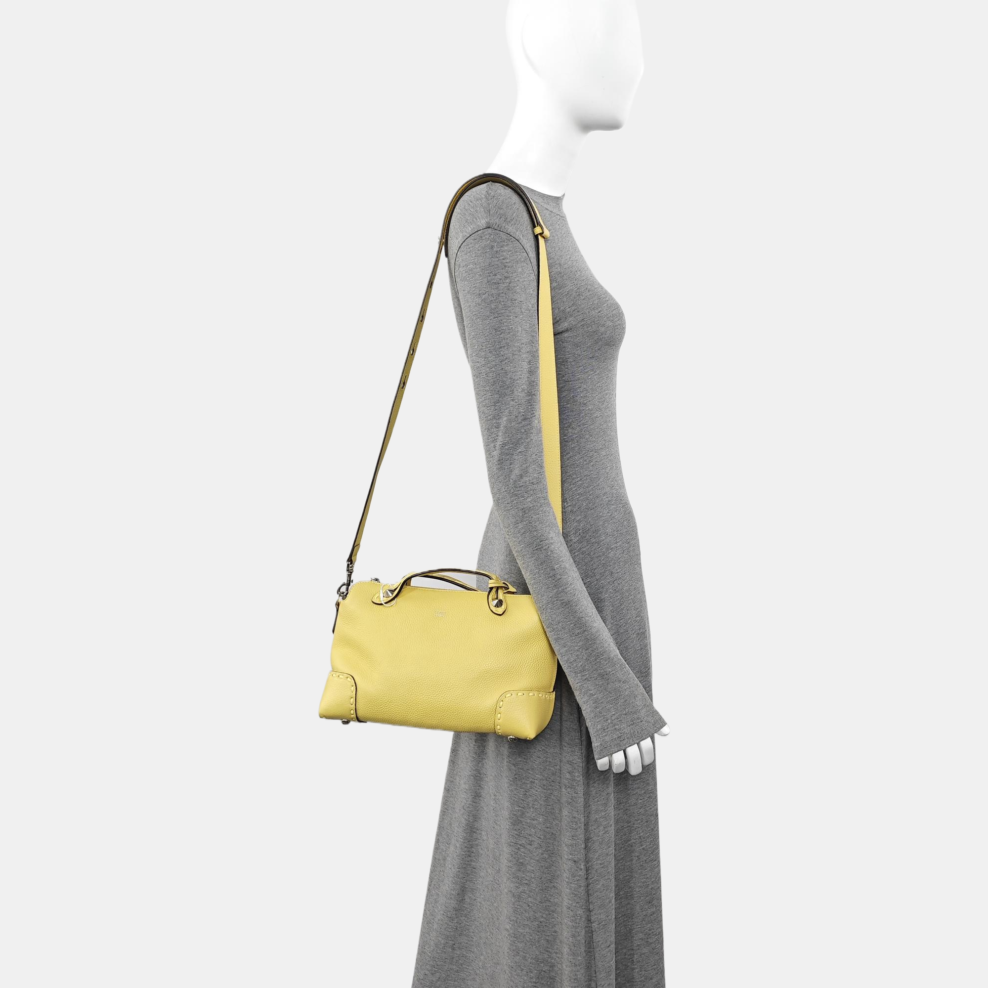 By The Way Medium Calfskin Yellow
