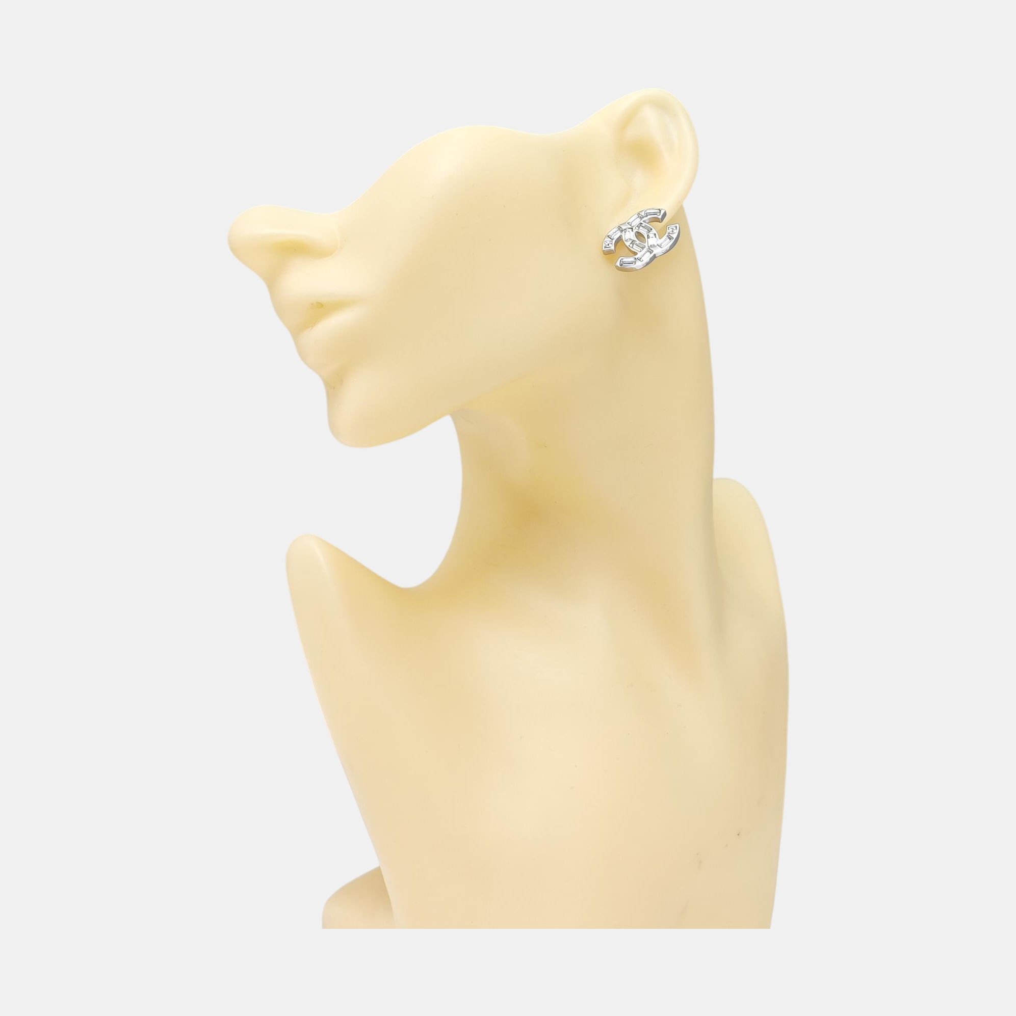 Metal Silver Stud Earrings