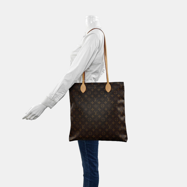 CARRY IT Monogram Coated Canvas Brown