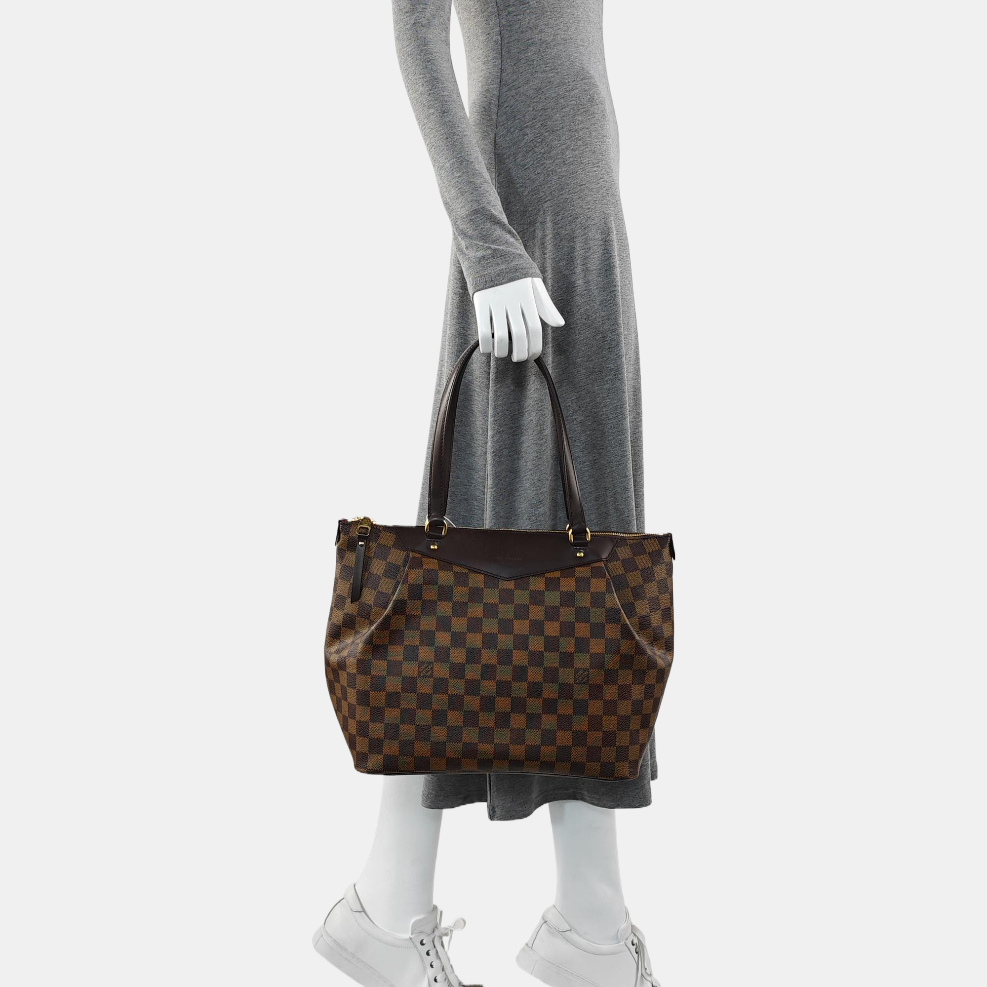 WESTMINSTER GM Damier Ebene Coated Canvas Brown
