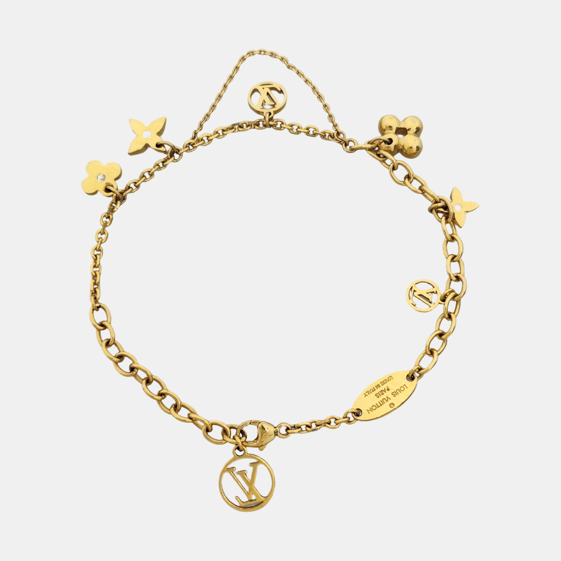 BLOOMING Metal Gold Bracelet