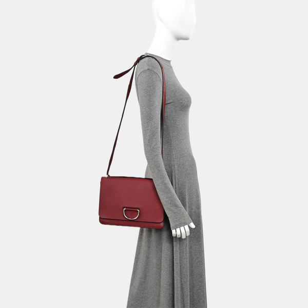 D-Ring Calfskin Red