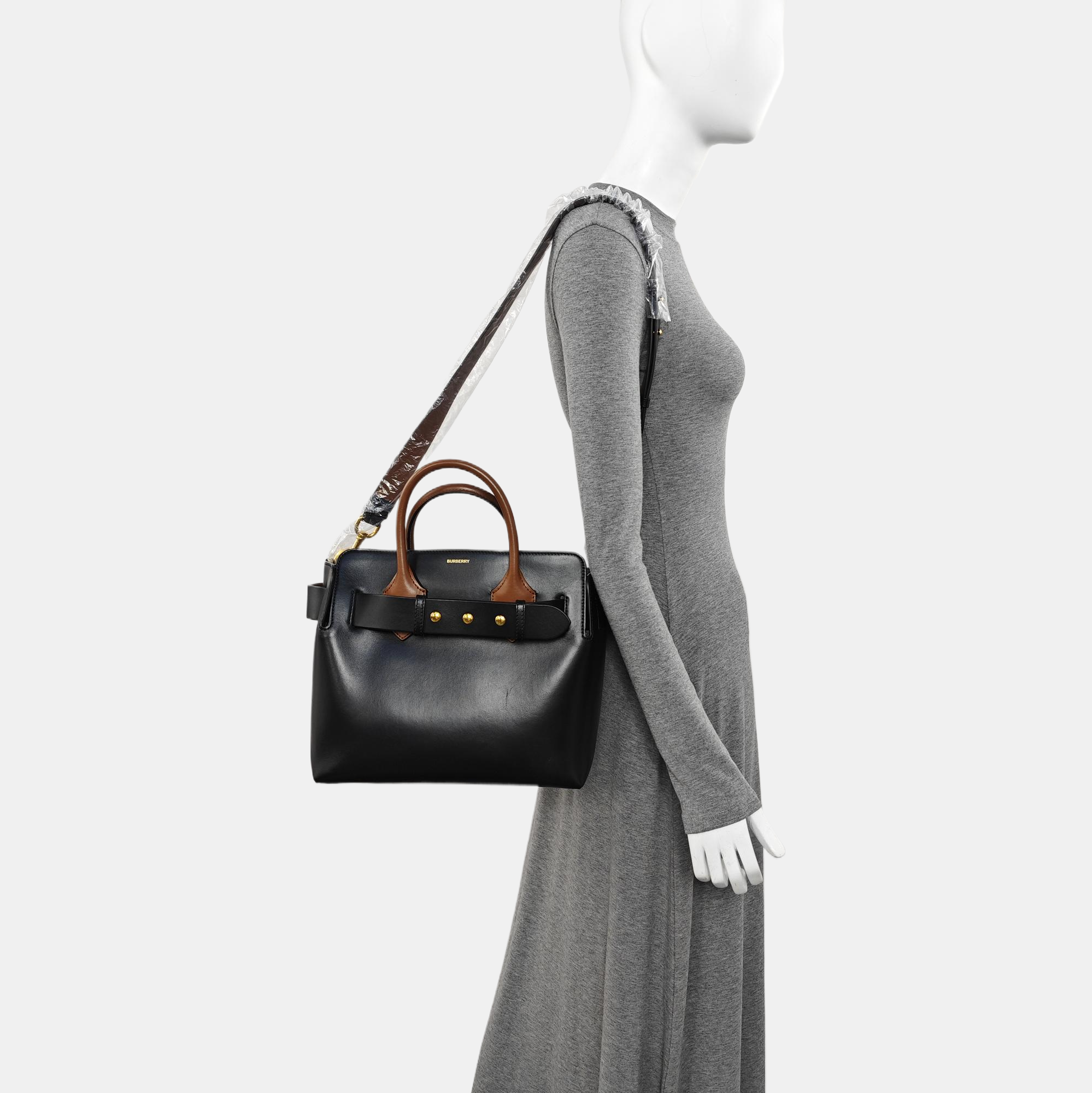 The Belt Small Calfskin Black