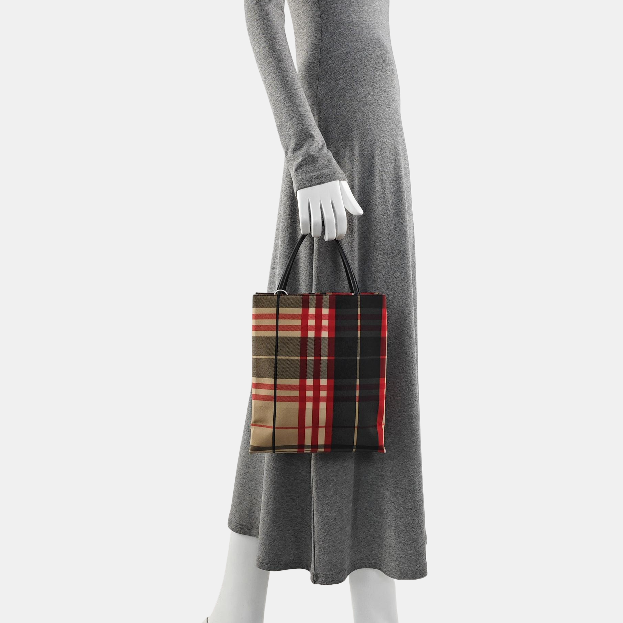 Fabric Tote Bag Multicolor