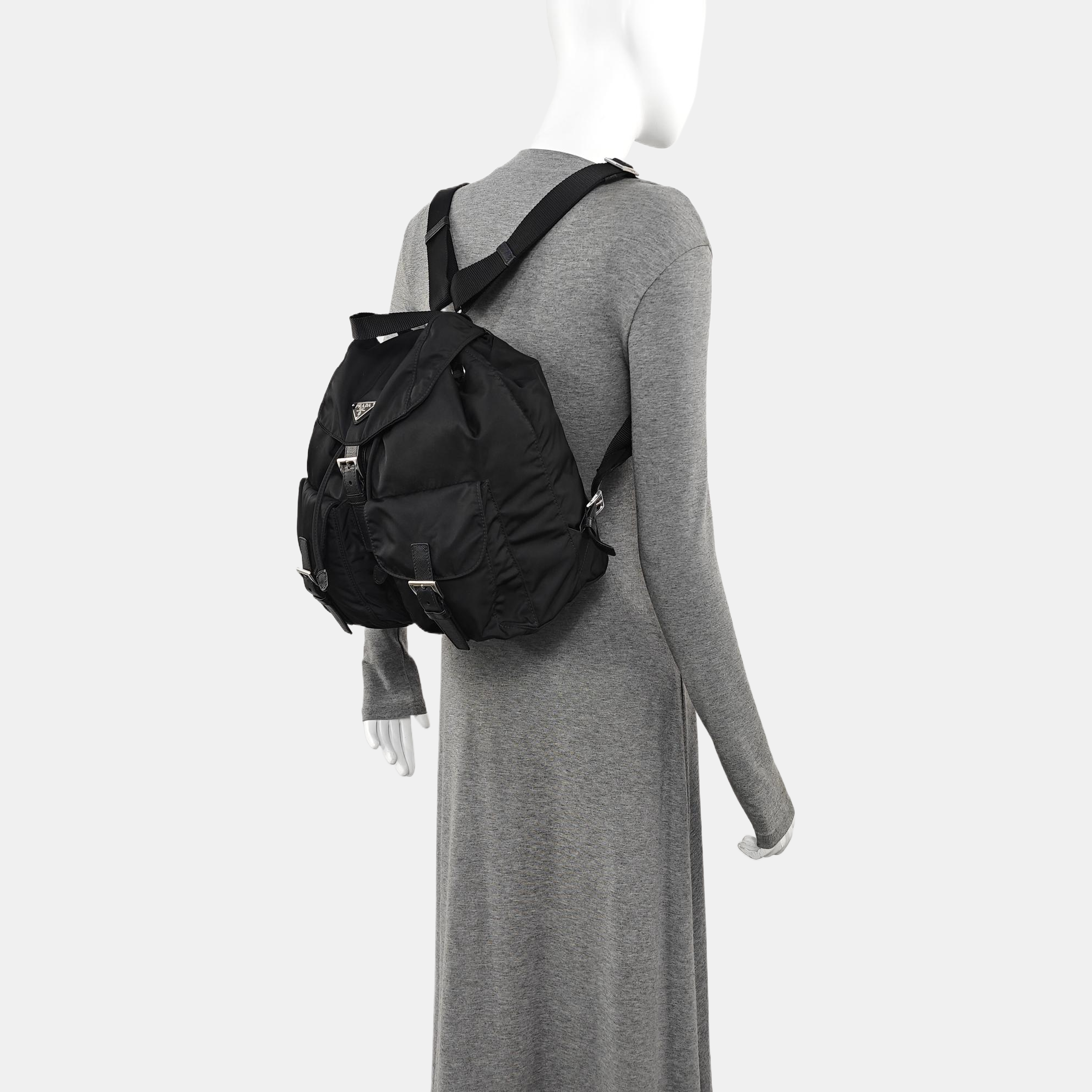 Re-Nylon Medium Nylon Black
