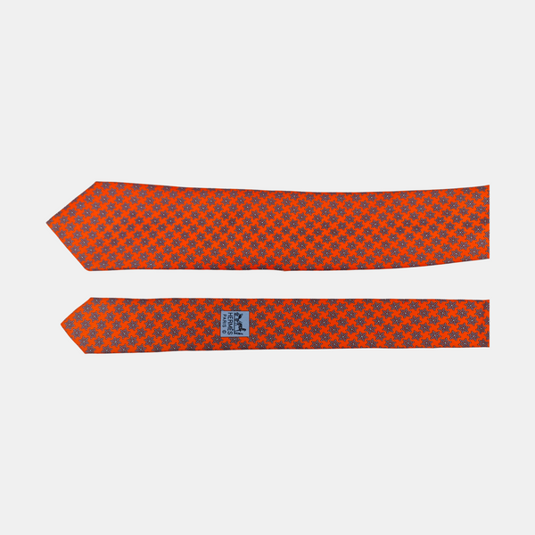 Mulberry Silk Tie Orange