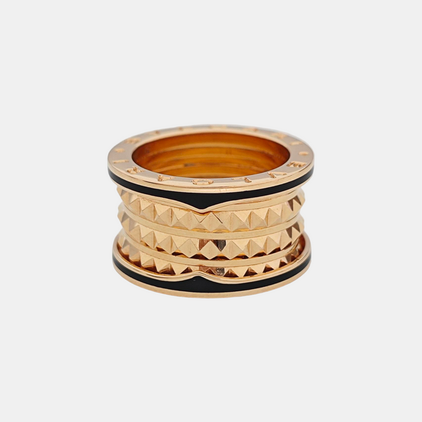 B.ZERO1 18k Rose Gold Ring EU 52