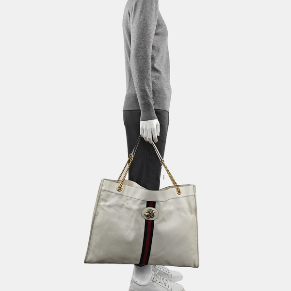 Rajah Calfskin White