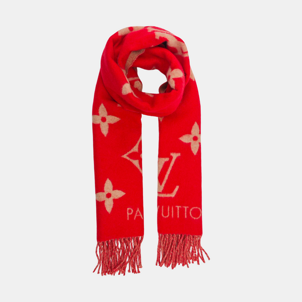 Cashmere Scarf Red