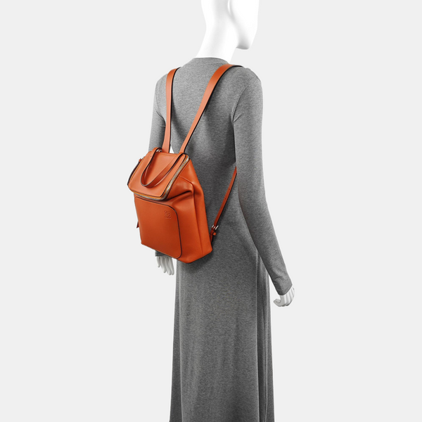 Goya Small Calfskin Orange