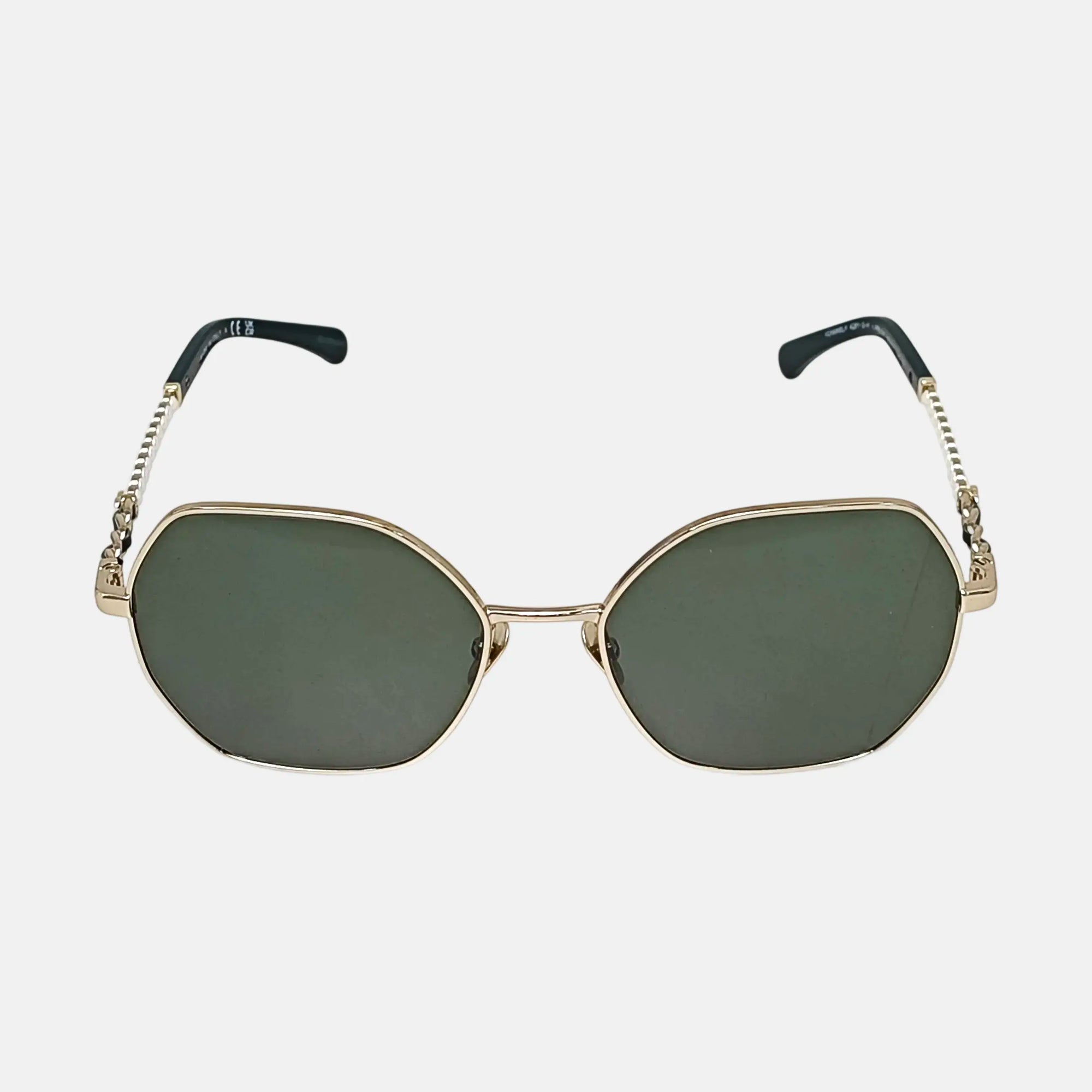 Metal Sunglasses Green