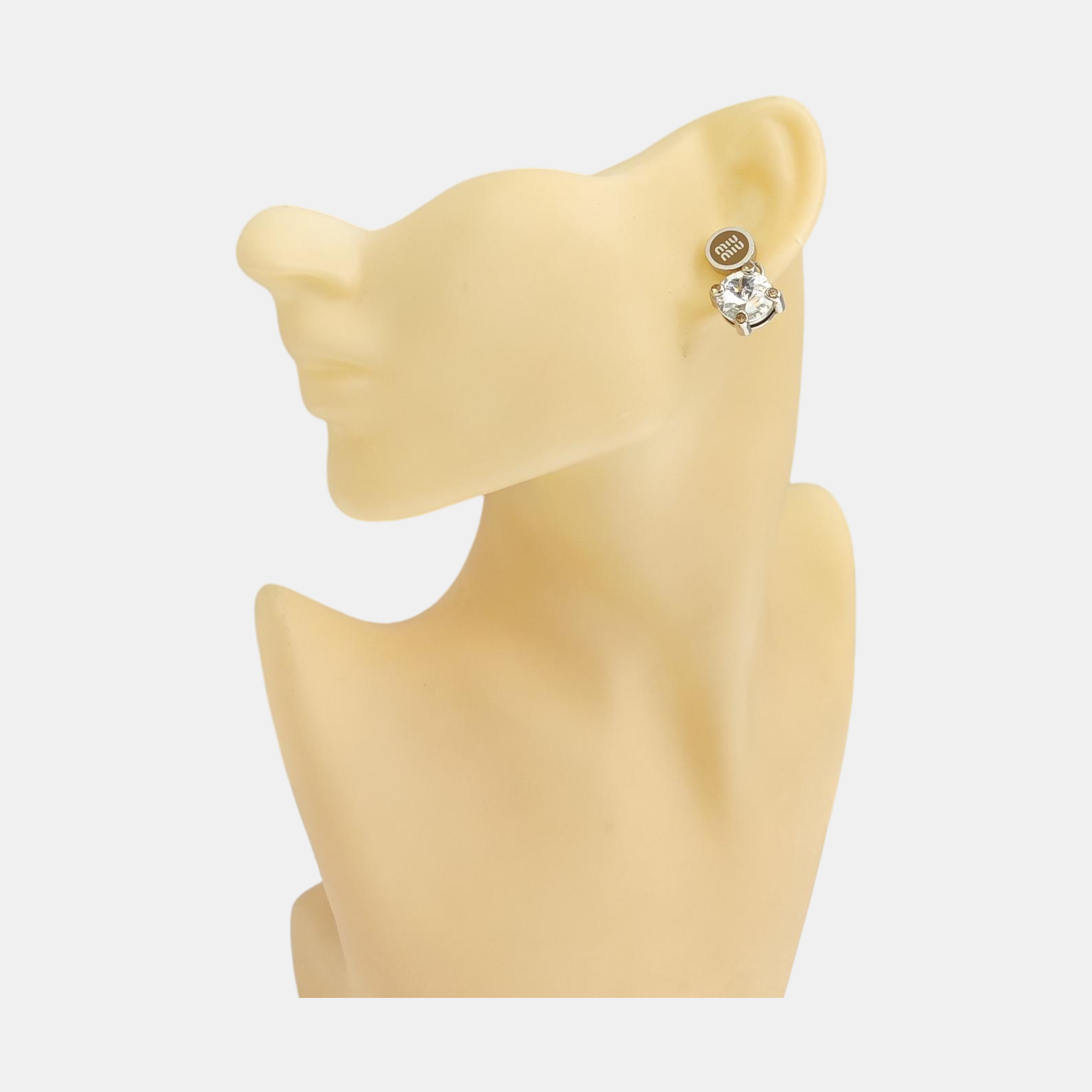 Metal Silver Earrings