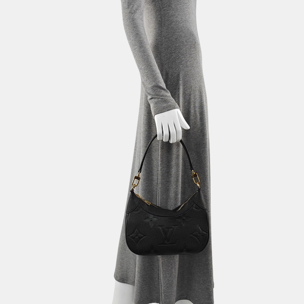 BAGATELLE Monogram Calfskin Black