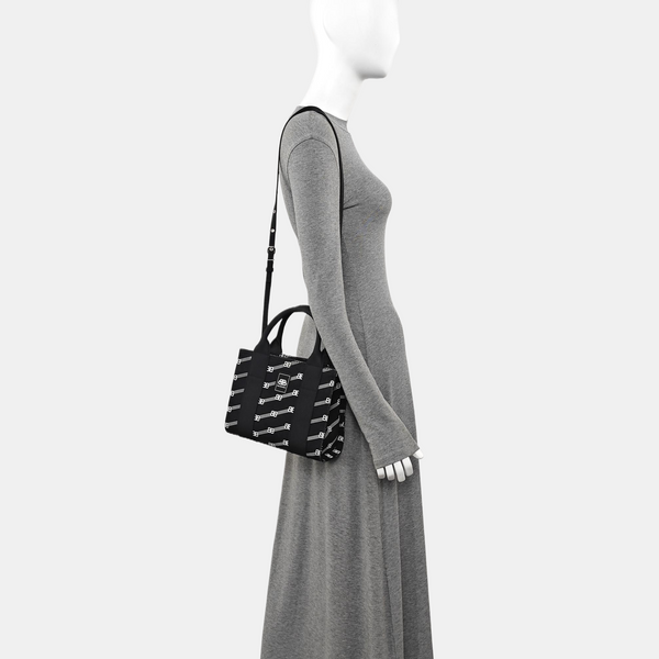 Canvas Shoulder Bag Black