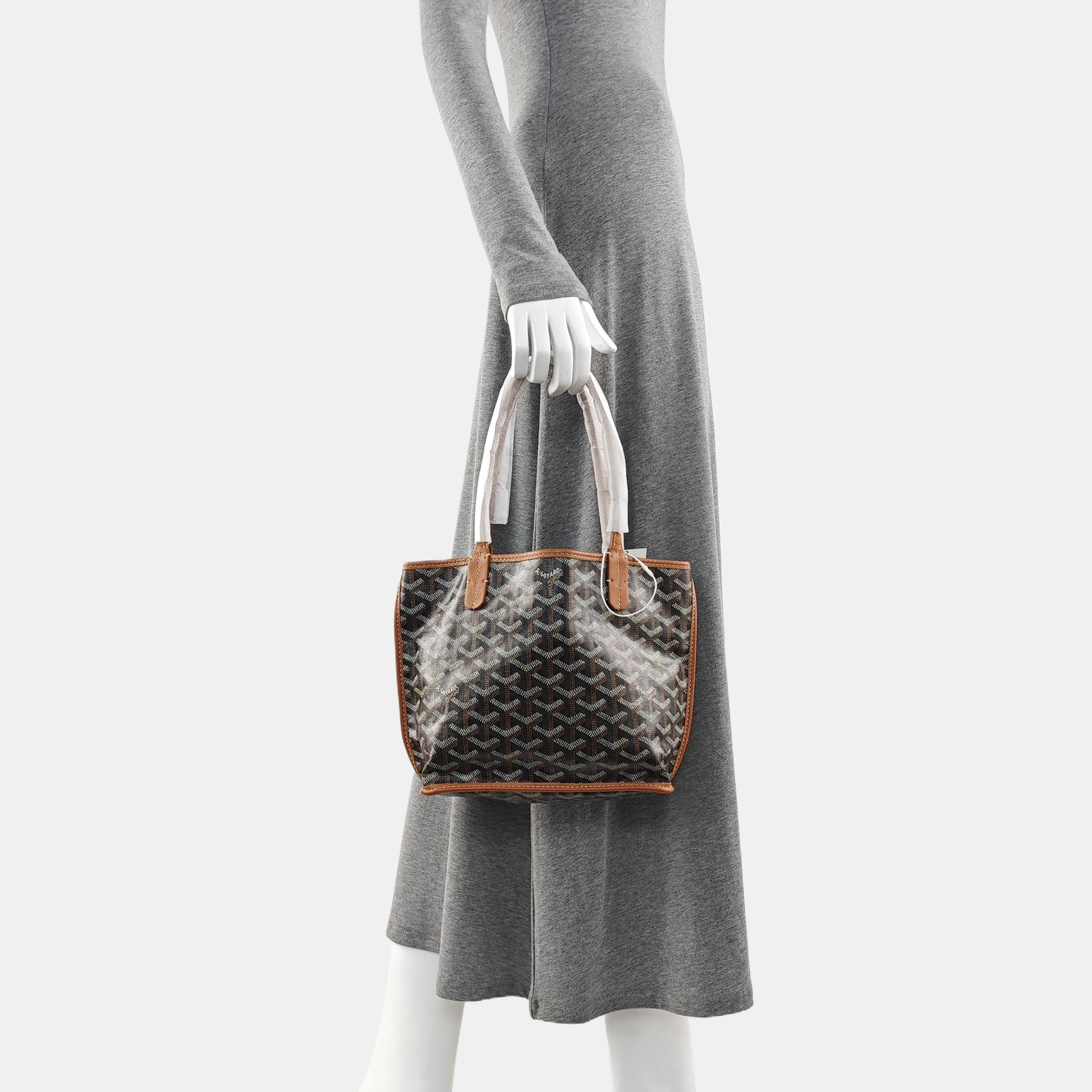 Anjou Coated Canvas Brown