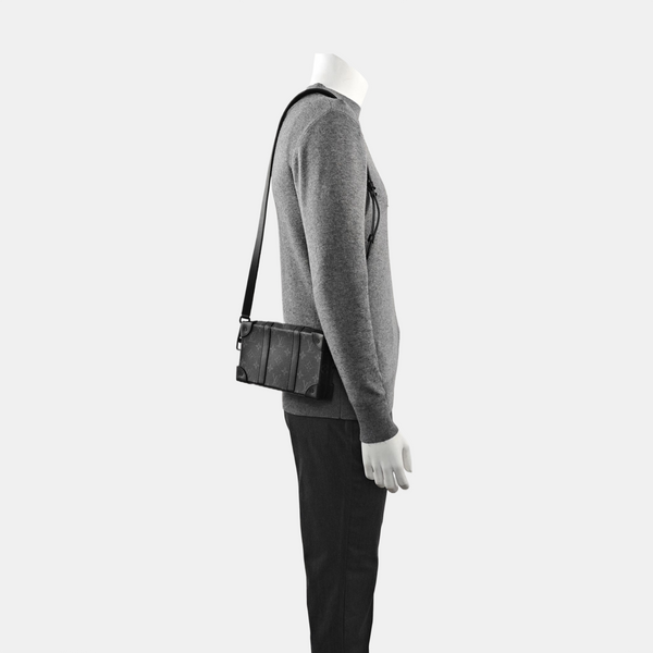 WALLET TRUNK Monogram Coated Canvas Gray