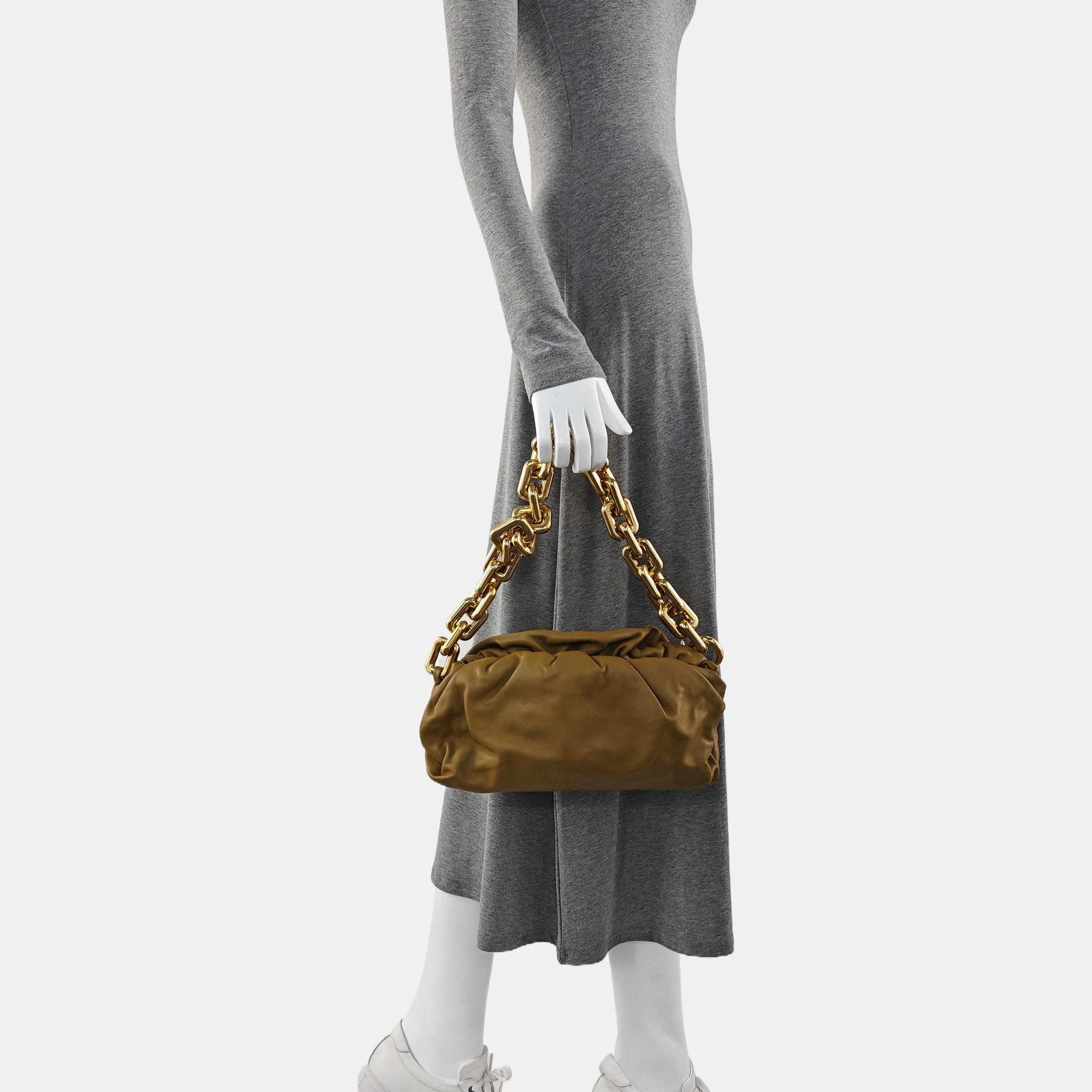The Pouch Mini Calfskin Brown