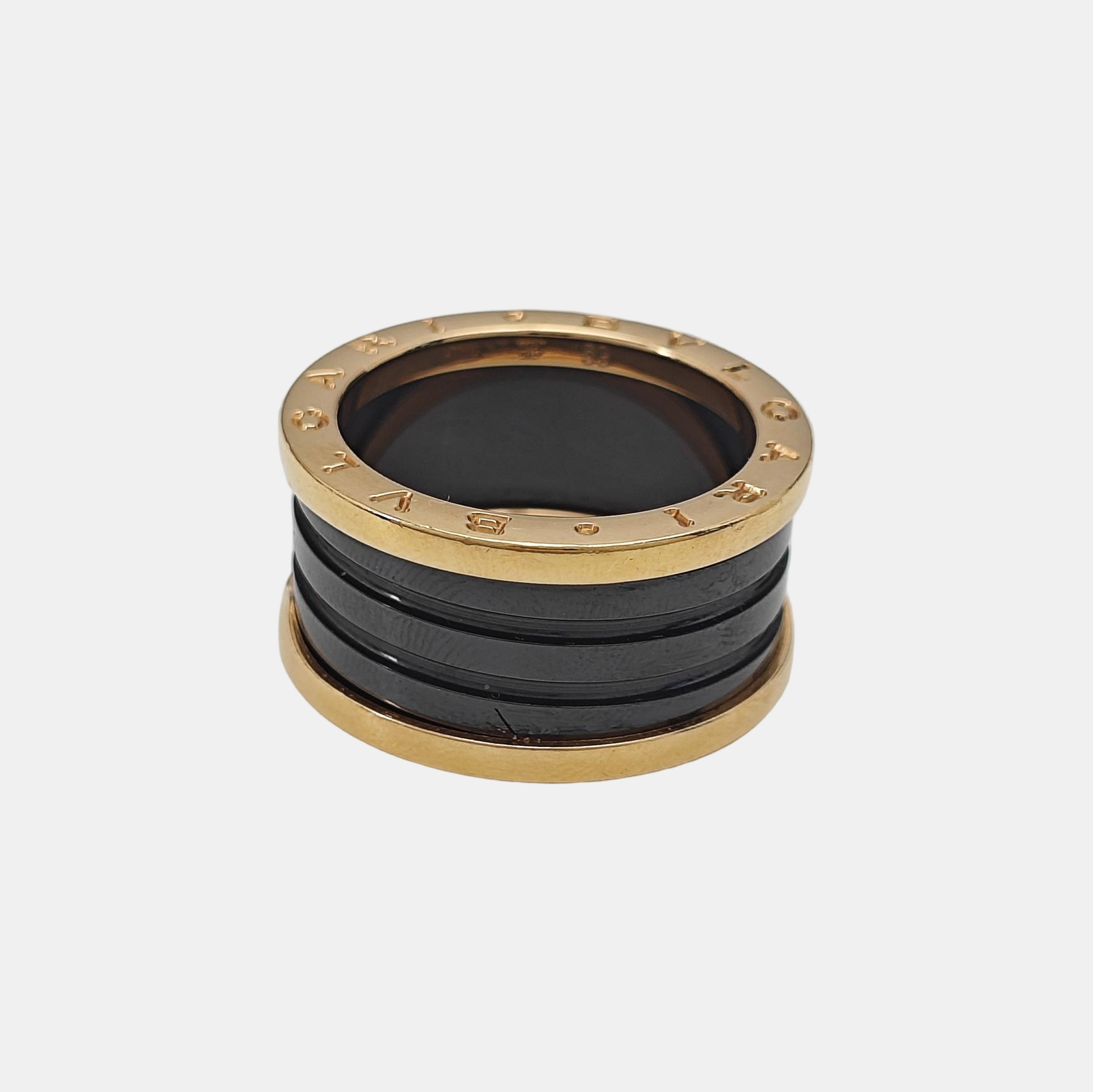 B.ZERO1 18k Rose Gold Ring EU 59