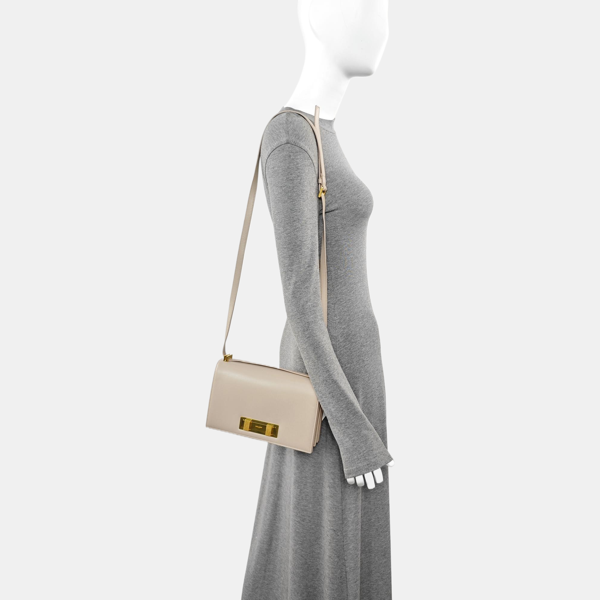 DOMINO Calfskin Beige