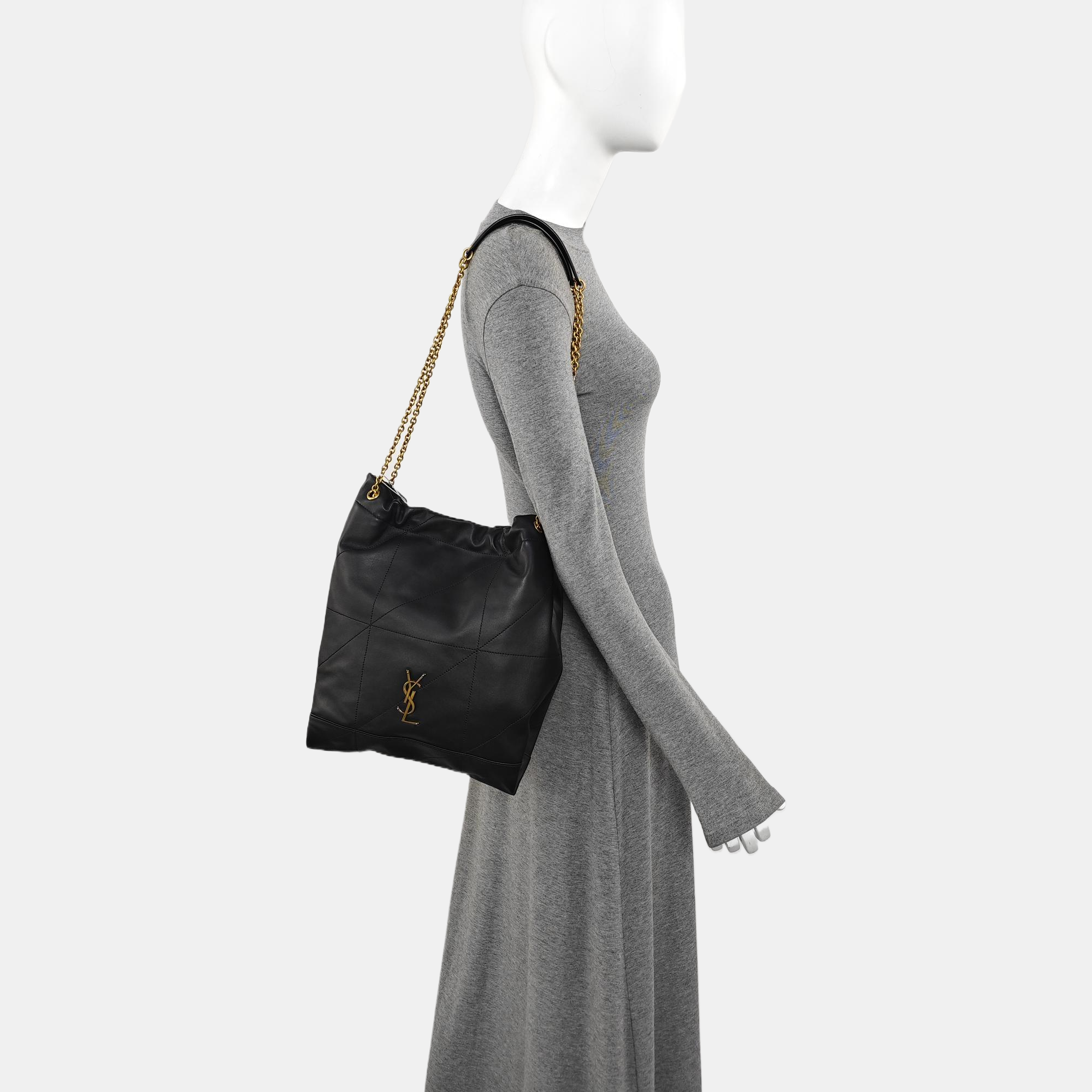 JAMIE POCHON Lambskin Black