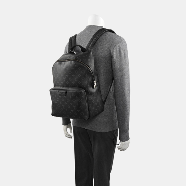 DISCOVERY PM Monogram Coated Canvas Black