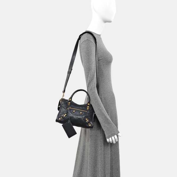 Classic City Mini Lambskin Gray