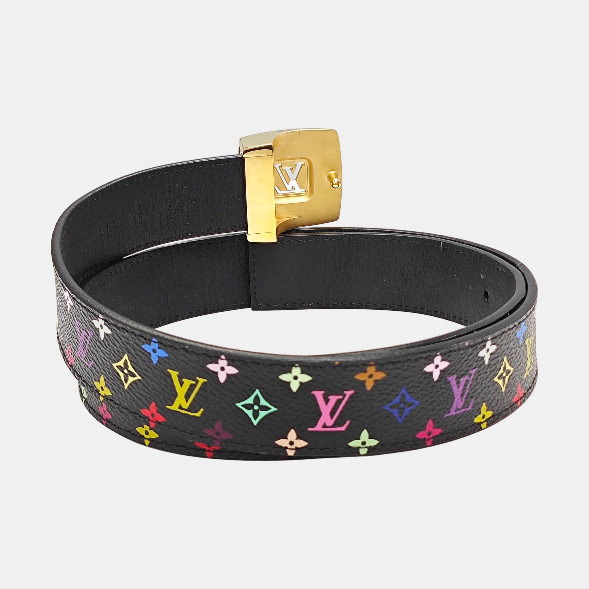 Coated Canvas Belt Black