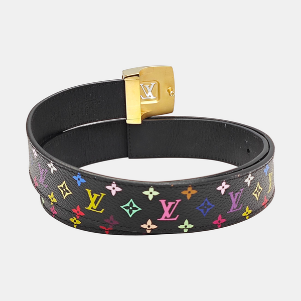 Coated Canvas Belt Black