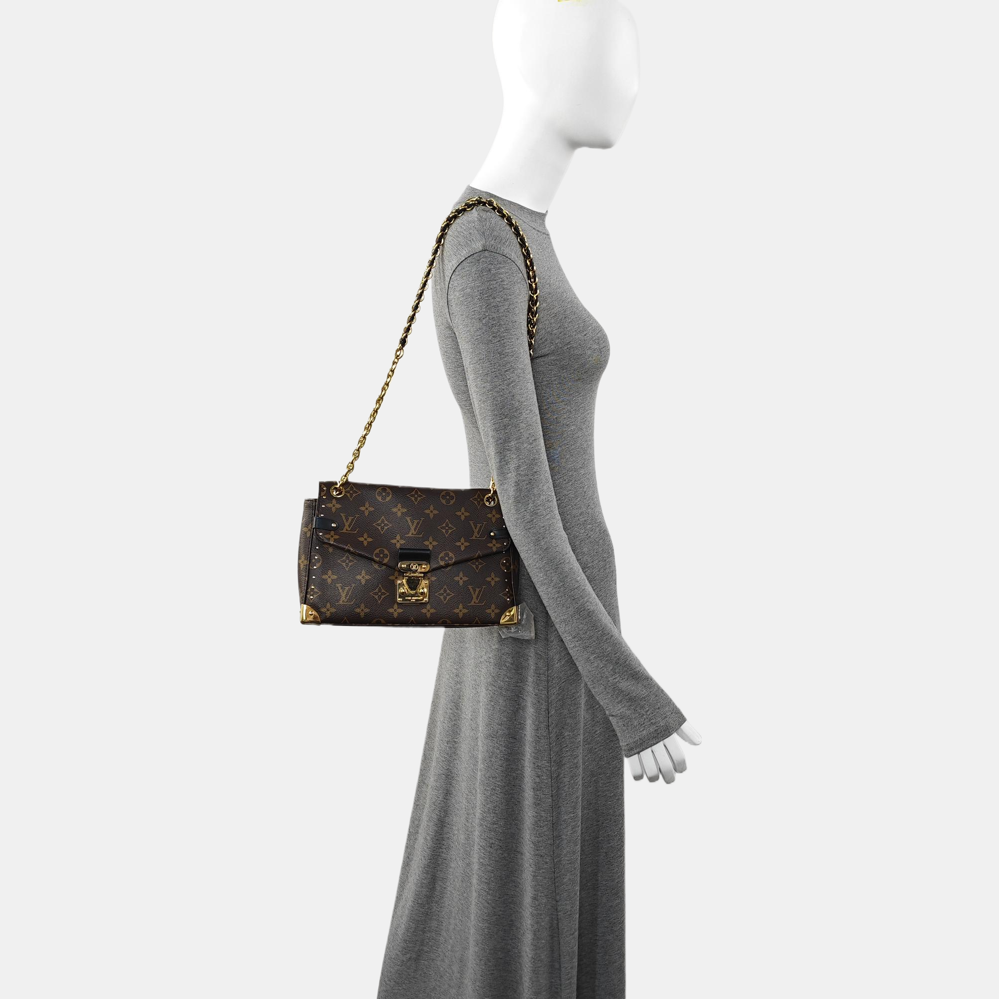 TRUNKIE Monogram Coated Canvas Brown