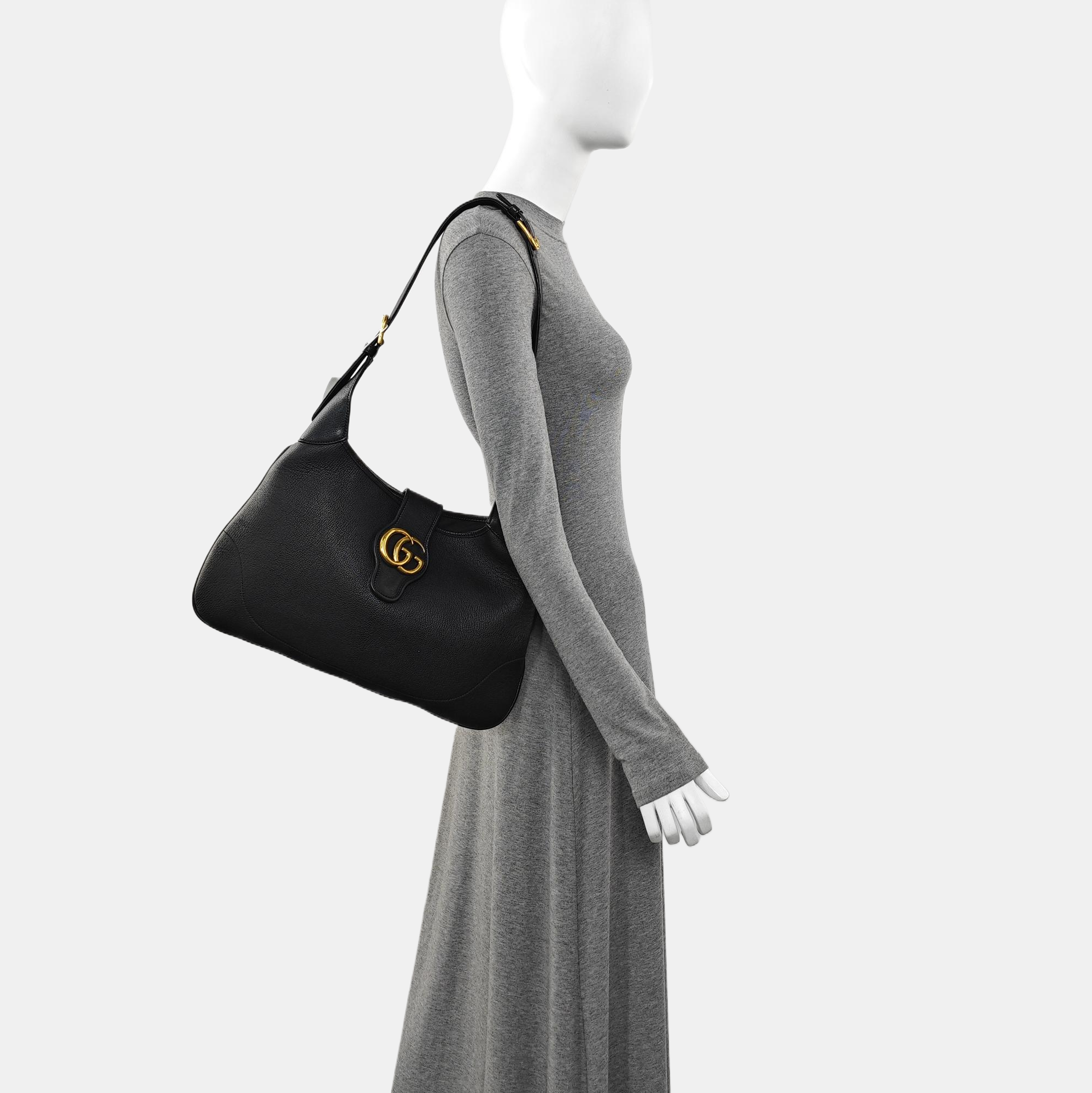 Aphrodite Medium Calfskin Black
