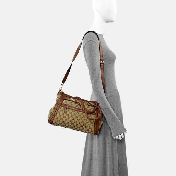 Bella Monogram Canvas Beige