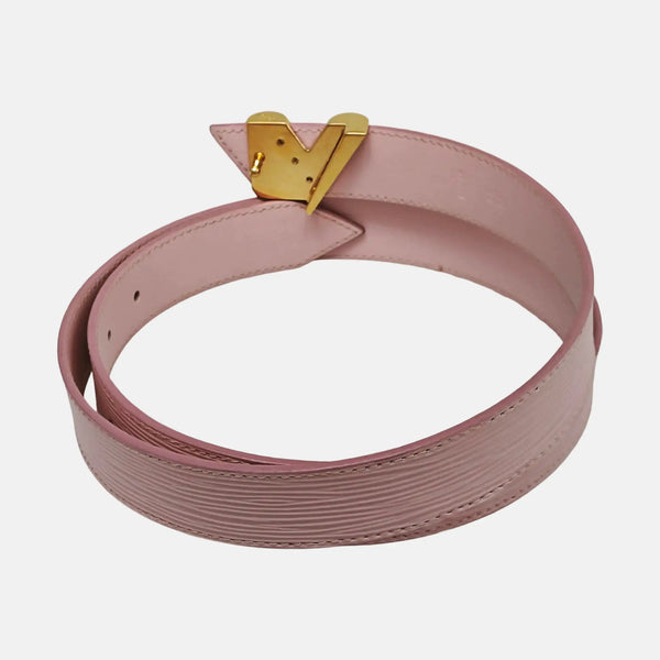 Leather Belt Red