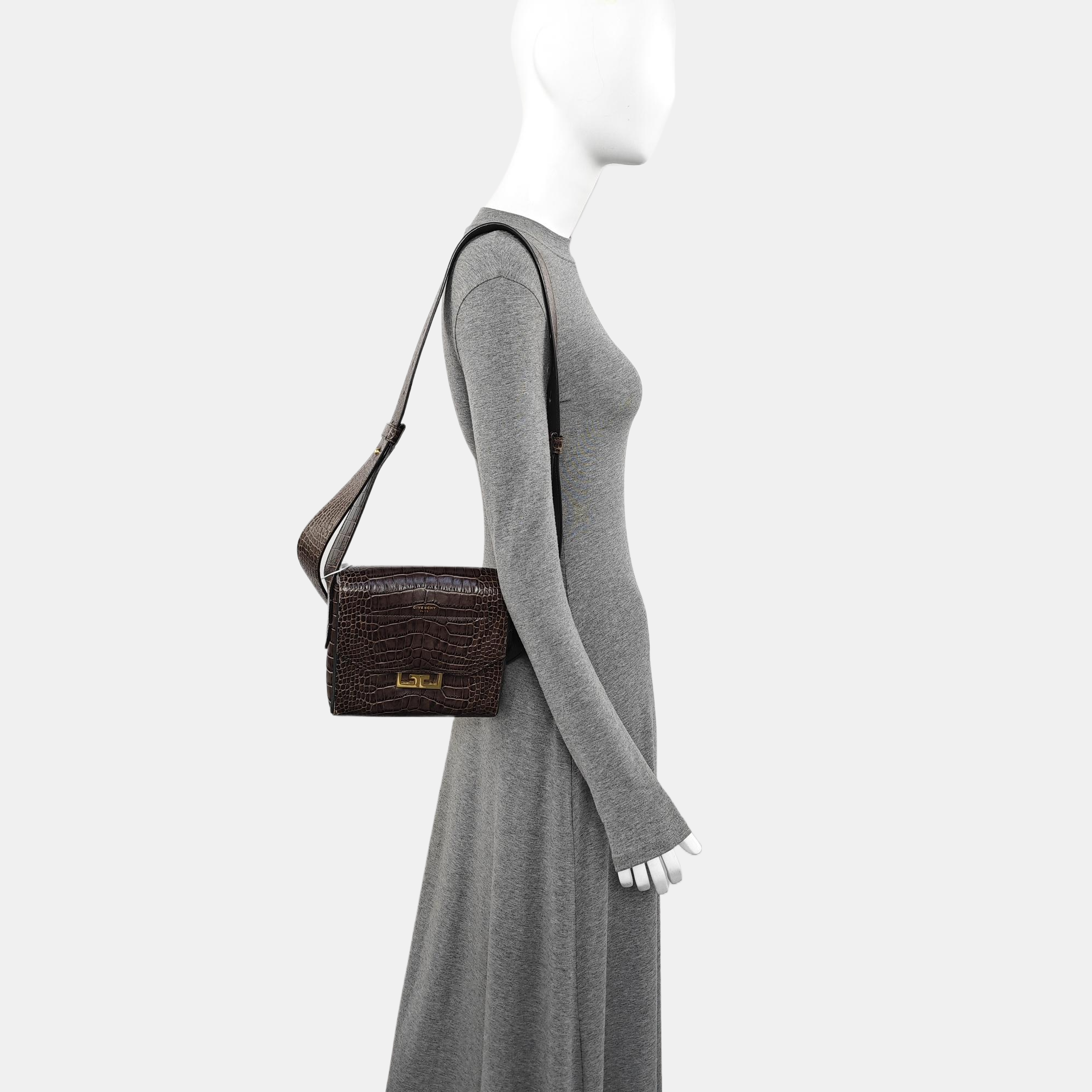 Calfskin Shoulder Bag Green