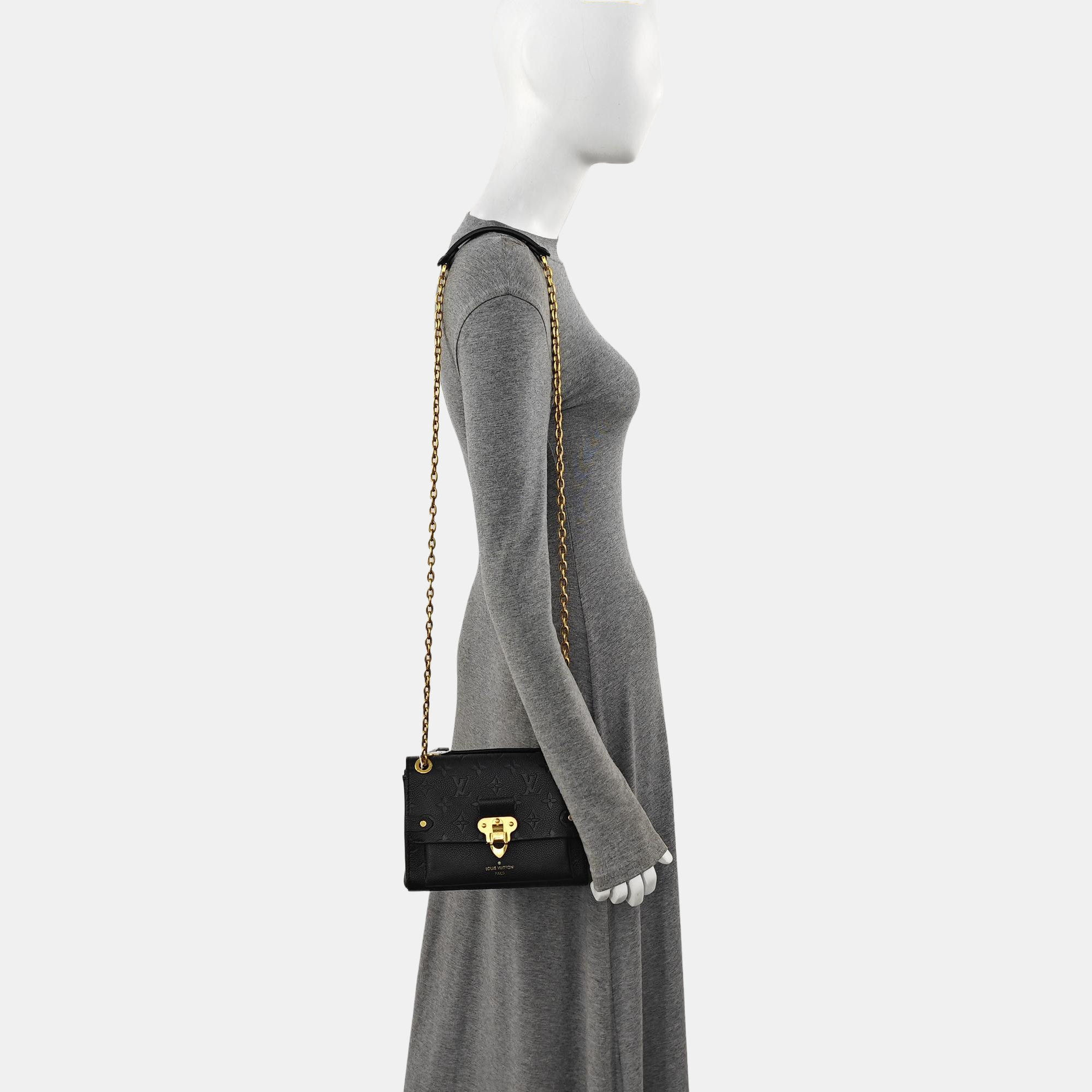 VAVIN BB Monogram Calfskin Black
