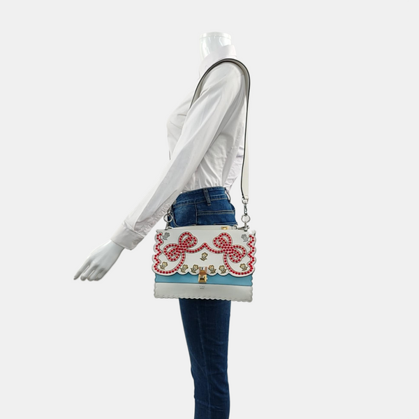 Kan I Medium Calfskin White