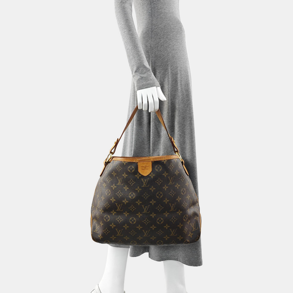 DELIGHTFUL Monogram Coated Canvas Brown