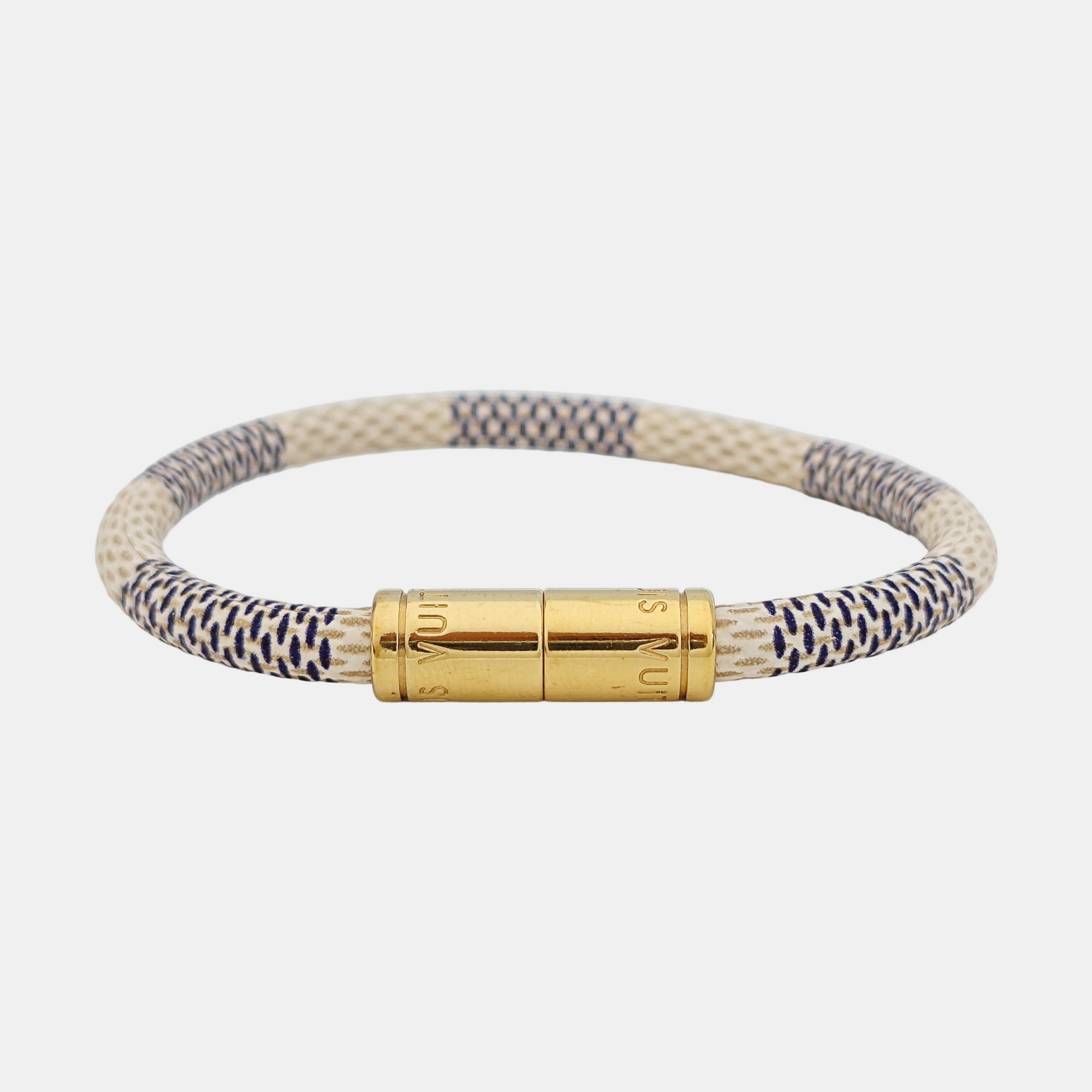 KEEP IT Coated Canvas White Bangle