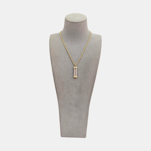 Trotter 2 Metal Gold Necklace