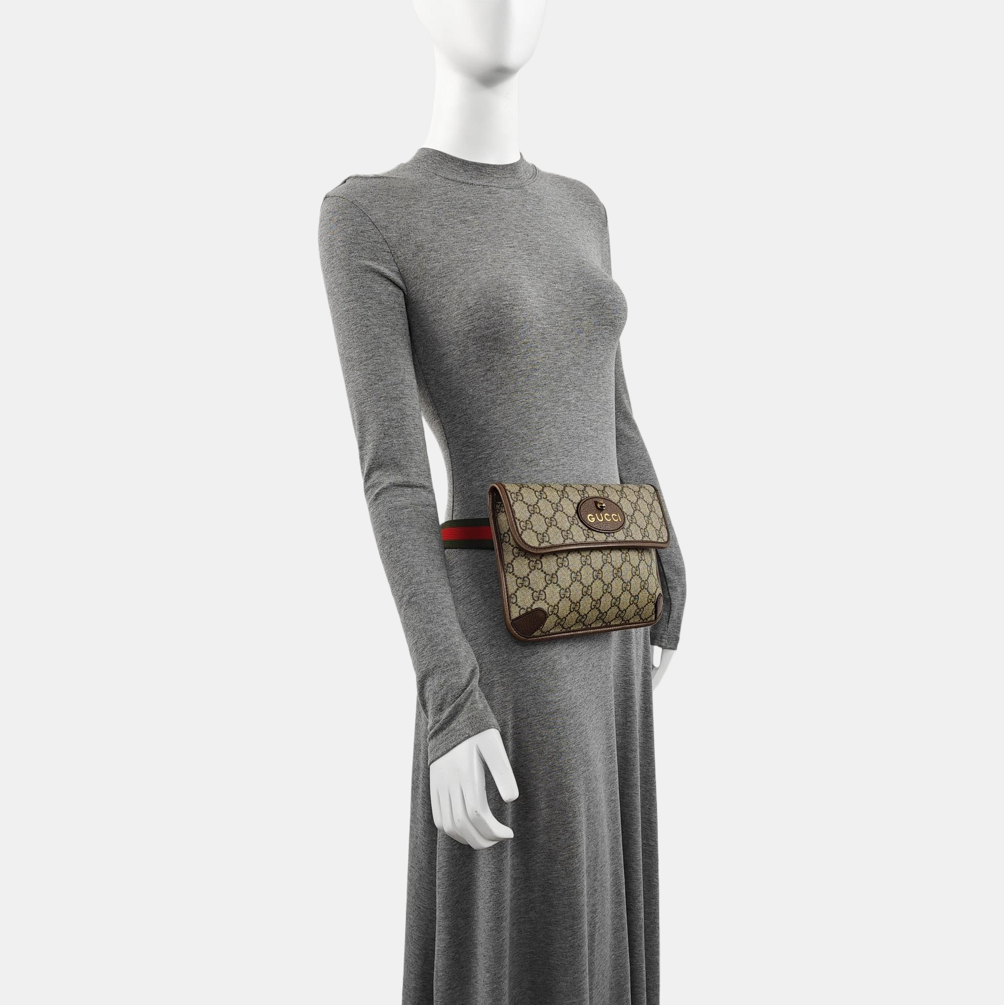 Neo Vintage Monogram Coated Canvas Beige