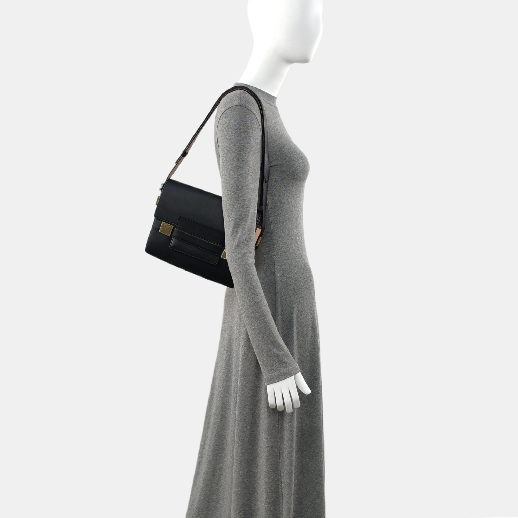 Madame Calfskin Black