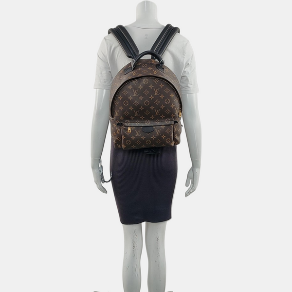 PALM SPRINGS MM Monogram Coated Canvas Brown