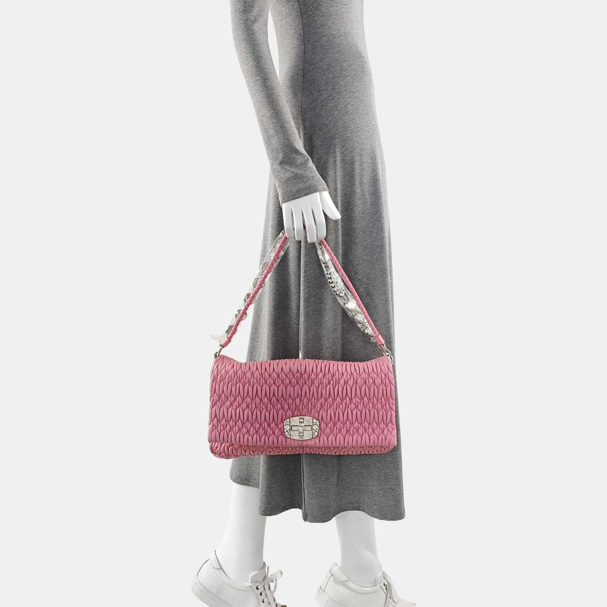 Crystal Lambskin Pink