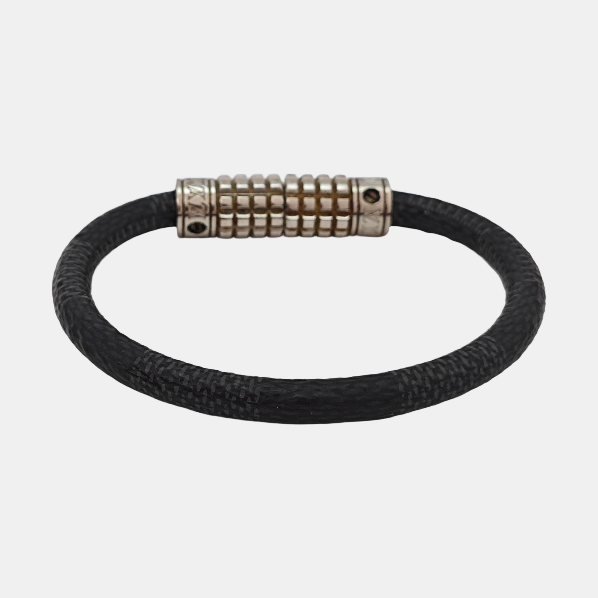 DIGIT Metal Black Bangle