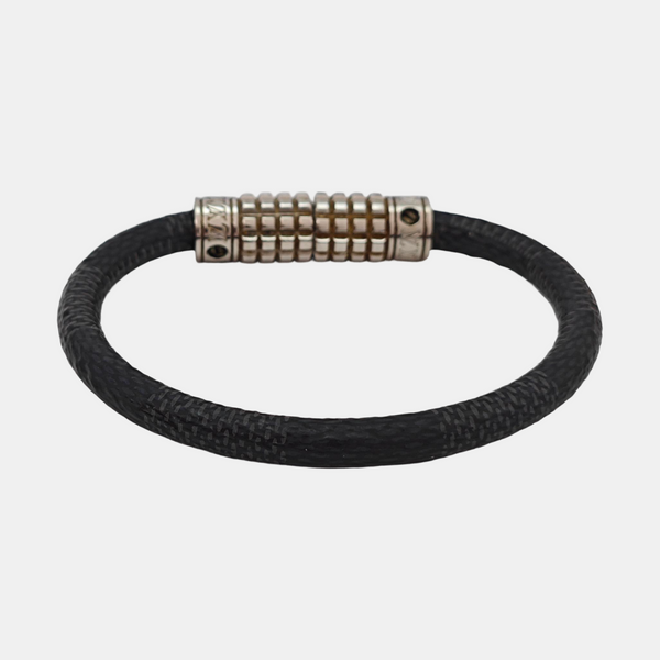 DIGIT Metal Black Bangle