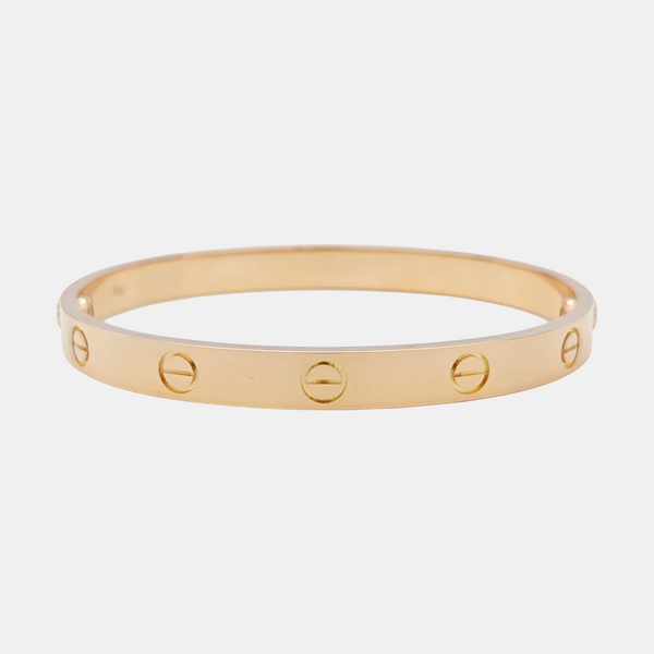 LOVE 18k Rose Gold Bangle