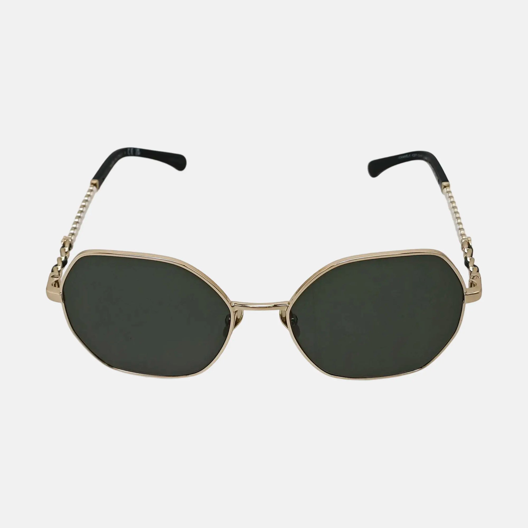 Metal Sunglasses Green