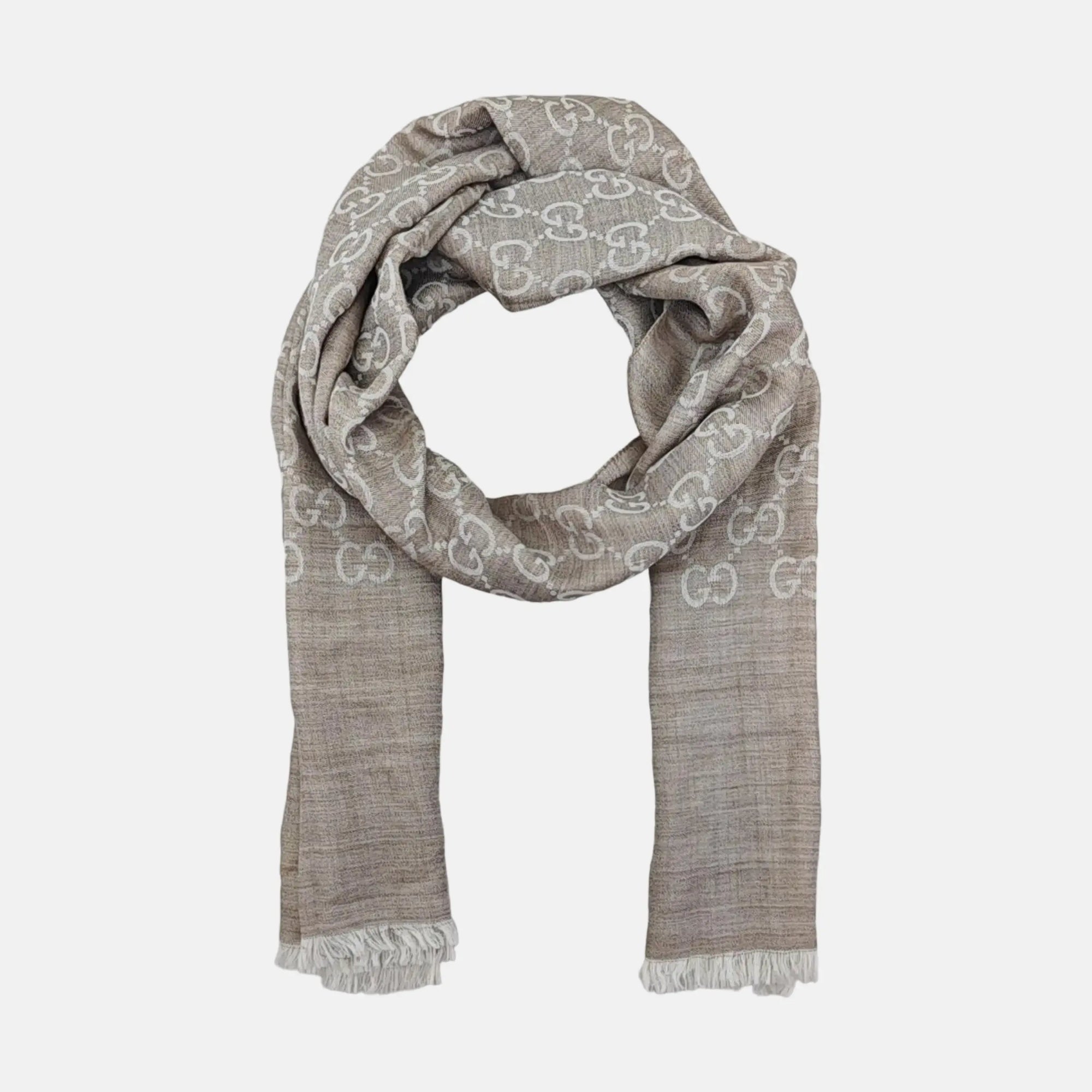 Wool Scarf Gray