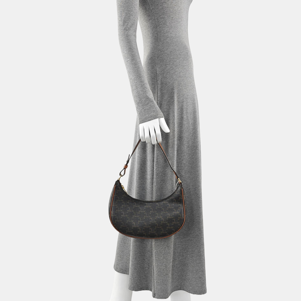 AVA Small Coated Canvas Brown