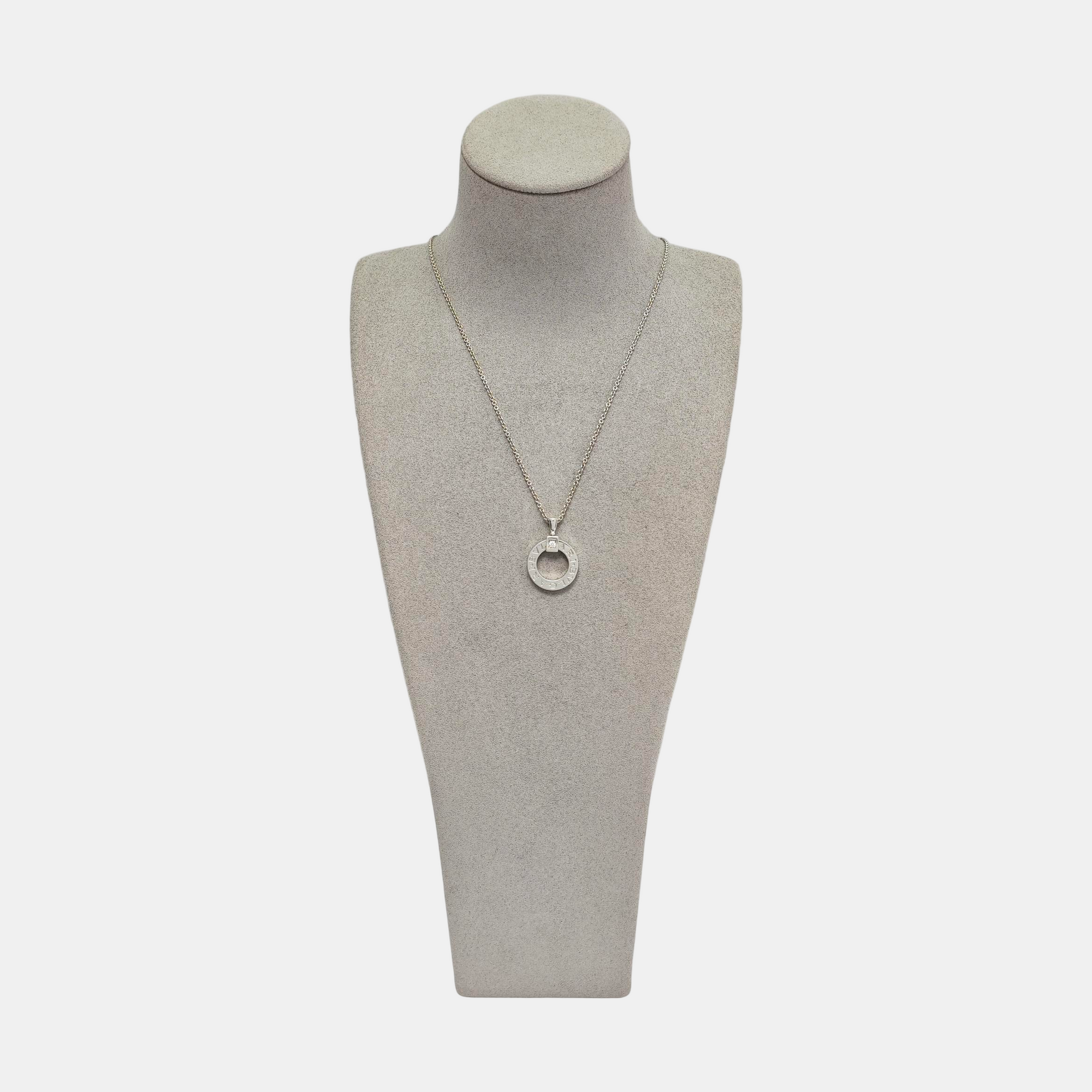 BVLGARI BVLGARI 18k White Gold Silver Necklace