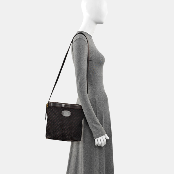 Canvas Shoulder Bag Brown